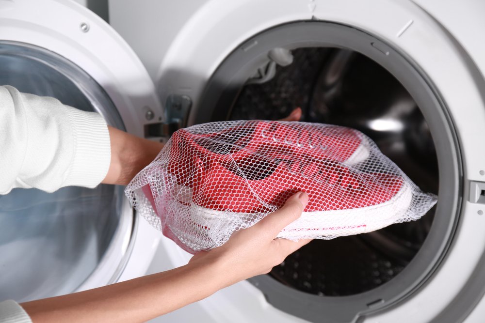 Schuhe in der Waschmaschine waschen