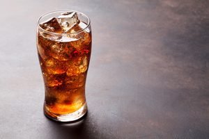 Glas mit Cola