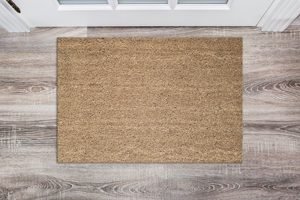 Fußmatte auf Holzboden